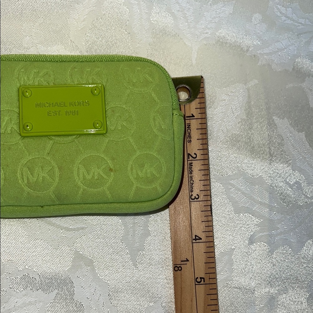Michael Kors Orange & Green Wristlet - Picture 12 of 12